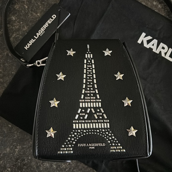 Karl Lagerfeld, Paris icons Crossbody never used with tags and dust cover👜⭐️💐 - Picture 15 of 16